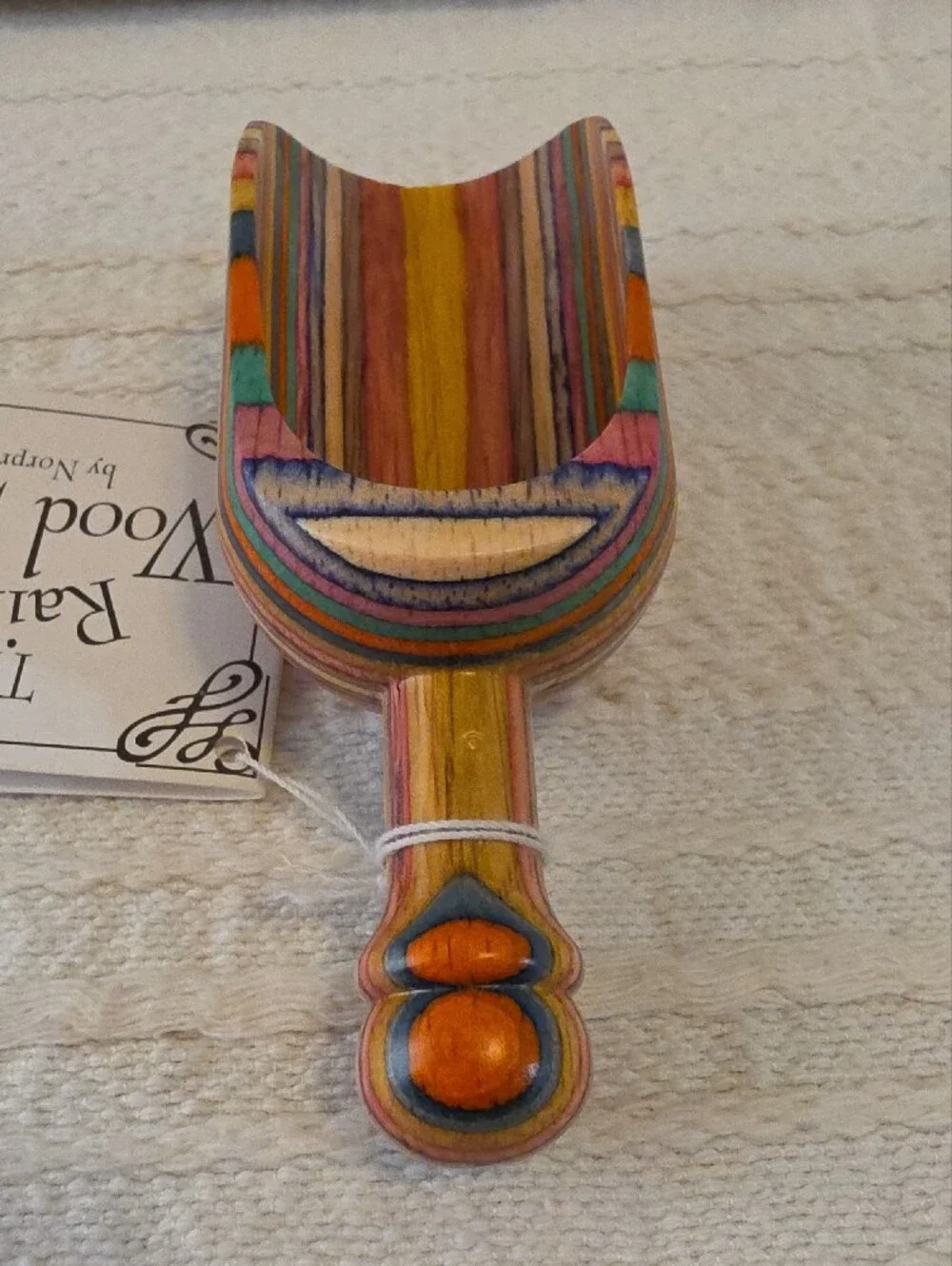 The Rainbow Wood Scoop By Norpro